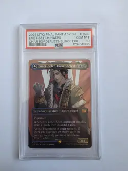 2025 MTG Final Fantasy SURGE FOIL EMET-SELCH, UNSUNDERED PSA 10 - Image 1