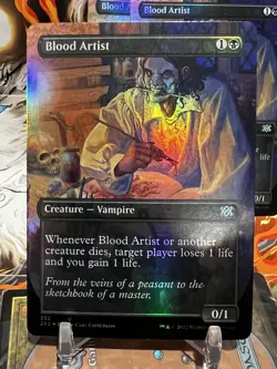 MTG | Blood Artist (Borderless Alternate Art) [2X2] ✨FOIL✨ - Image 1