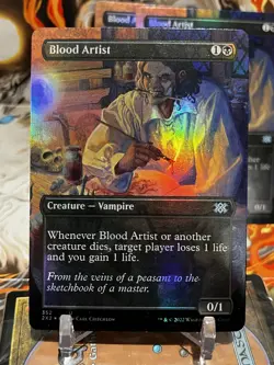 MTG | Blood Artist (Borderless Alternate Art) [2X2] ✨FOIL✨ - Image 2