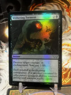 MTG | Withering Torment [Duskmourn: House of Horror] ✨FOIL✨ - Image 1
