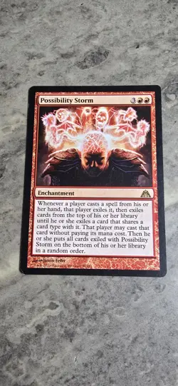 Possibility Storm Dragon's Maze Regular Enchantment Rare MTG NM - Image 1