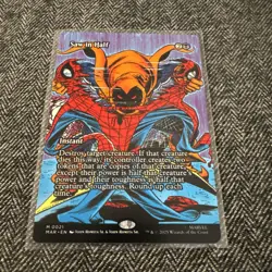 Saw in Half (Borderless) 0021 (M) MTG Marvel's Spider-Man - NM - Image 2