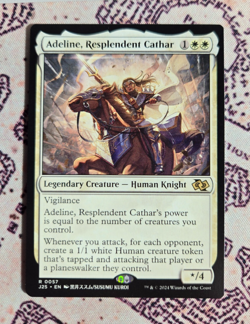 MTG Adeline, Resplendent Cathar Showcase Anime Foundations Jumpstart NM - Image 1