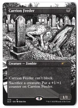 Carrion Feeder (Borderless) 1114 SLD MTG NM - Image 1