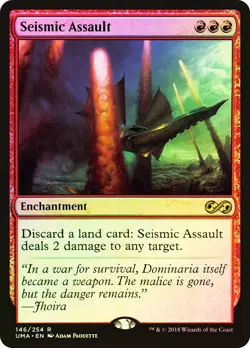 MTG FOIL Seismic Assault - Ultimate Masters #146 - Image 1