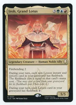 Iroh, Grand Lotus #0227 MTG Avatar: The Last Airbender Magic The Gathering - Image 1