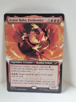 Avatar Roku, Firebender (Borderless) #0191 MTG Avatar Regular Mythic - Image 1
