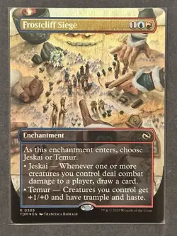 Frostcliff Siege (Borderless) Tarkir: Dragonstorm Foil - Image 1