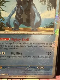 Pokemon TCG - Carracosta - 023/086 - (Master Ball Pattern) - SV: Black Bolt - Image 4