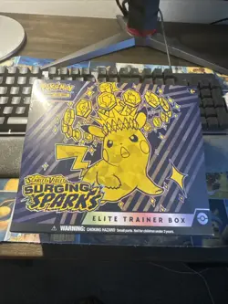 Pokemon Scarlet and Violet Surging Sparks Elite Trainer Box ETB Brand New Sealed - Image 1