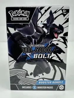 Pokemon TCG: Scarlet & Violet - Black Bolt Booster Bundle NEW FACTORY SEALED - Image 1