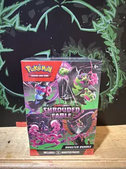 Pokemon TCG Scarlet and Violet Shrouded Fable Booster Bundle 6 Packs, Sealed - Image 1