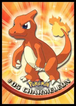 Topps Pokemon Charmeleon #05 1999 TV Animation Edition Non Holo Green Logo NM - Image 1