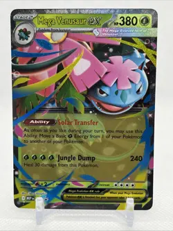 Mega Venusaur ex MEP 013 - Black Star Promo (Mega Evolution) Pokemon - Image 1