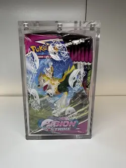 Pokemon Fusion Strike Booster Box Sealed with Acrylic Case - Image 3