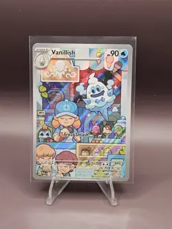 Pokemon Vanillish Illustration Rare 190/182 - Paradox Rift - Image 1