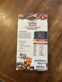Pokemon TCG Sealed Gears of Fire Themed Deck Box - Image 2