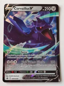 Pokemon -CORVAILLUS V SWSH200 Promo Epee Et Bouclier - Image 1