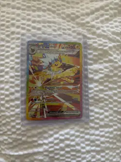 RARE Pokemon Jolteon EX 153/131 Prismatic Evolutions Pack Fresh, Near Mint - Image 1