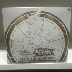 Pokemon TCG Sword & Shield Brilliant Stars Elite Trainer Box ETB Factory Sealed - Image 1