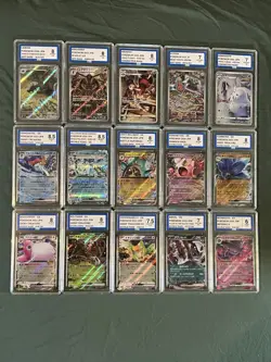 Pokemon Graded Slabs Bundle Lot Of X15 - Image 1