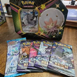 Pokemon *Chilling Reign* + Bonus Japanese Pack Sealed Lot - Image 1
