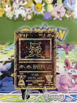 Ancient Mew Pokemon TCG New Movie Promo Double Holo Foil Rare 1999-2000 NM - Image 2