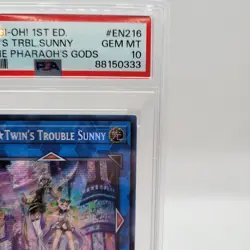 YuGiOh TCG - PSA 10 - Evil Twin's Trouble Sunny - MP22-EN216 - 1st Ed. - GEM MT - Image 3