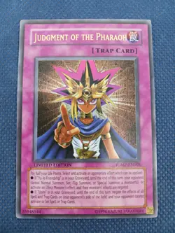 Yugioh Judgment of the Pharaoh #JUMP-EN008 Limited Ultra Rare NM - Image 1
