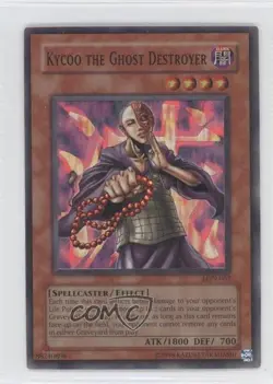 Kycoo the Ghost Destroyer Unlimited YuGiOh Labyrinth of Nightmare #LON-062 2003 - Image 1