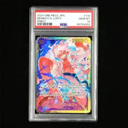 PSA GEM MT 10 2024 ONE PIECE JPN.TCG Card #119 Monkey D. Luffy - Image 2