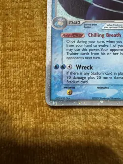 Pokemon TCG Power Keepers Walrein EX Card #99/108 - Image 4