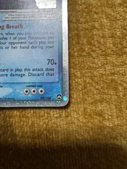 Pokemon TCG Power Keepers Walrein EX Card #99/108 - Image 5