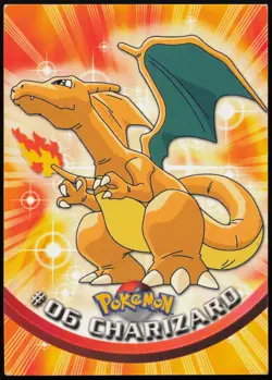Charizard #6 1999 Topps TV Pokemon Card - Image 1