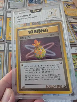Pokemon Card Fruit of Miracle Champion Road Tournament 2000 Promo Gold Embossed - Image 1