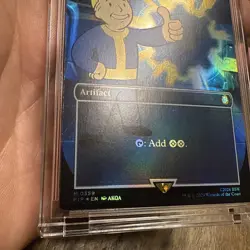 FOIL SOL RING BORDERLESS Fallout Magic MTG MINT CARD Mythic 359 - Image 2