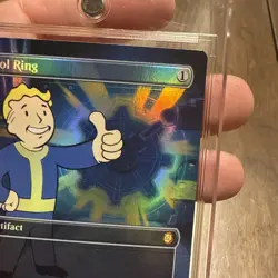 FOIL SOL RING BORDERLESS Fallout Magic MTG MINT CARD Mythic 359 - Image 4