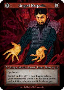 Sorcery: Contested Realm Grigori Rasputin Unique Regular NM (GT) - Image 1