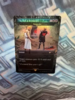 MTG Foil 'Tis But a Scratch! - Dismember NM Unplayed Monty Python SLD - Image 3