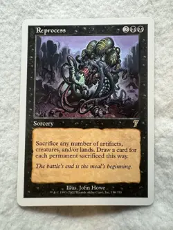 MTG - Reprocess - 7th Edition - NM - Free Shipping! - Image 1
