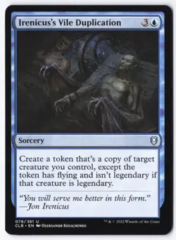 Irenicus's Vile Duplication U Commander Legends: Battle for Baldur's Gate 78 NM - Image 1