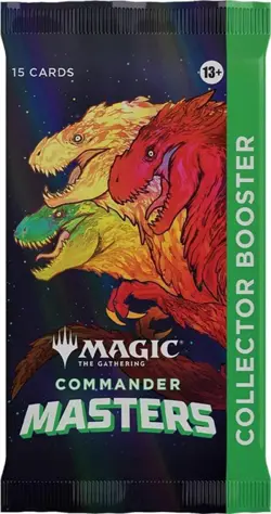 Magic the Gathering Commander Masters Collector Booster Pack New - Sealed - Image 1
