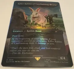?? MTG FOIL Kezzerdrix Killer Rabbit of Caerbannog Monty Python?? - Image 1