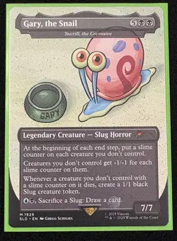 MTG × Secret Lair Drop - Gary, the Snail - Toxrill, the Corrosive - Regular NM - Image 1