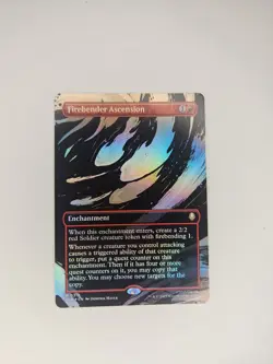 Firebender Ascension (Borderless) Avatar: The Last Airbender Foil - Image 1