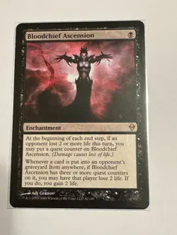 MTG - Bloodchief Ascension - Zendikar - NM - Image 1
