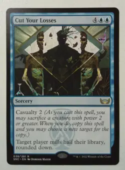 Cut Your Losses *Rare* Magic MtG x1 SNC Streets of New Capenna - Image 1