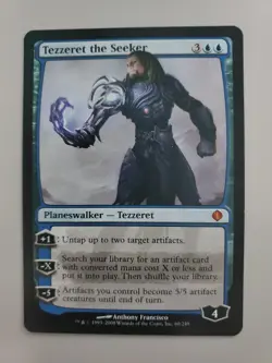 MTG Tezzeret the Seeker Shards of Alara Regular Mythic - Image 1