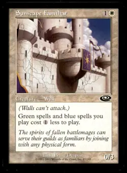 MTG Sunscape Familiar LP Light Play Planeshift Magic the Gathering - Image 1