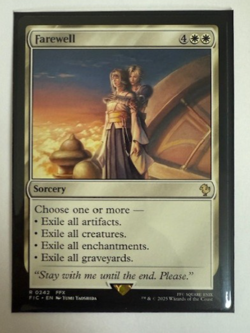 Magic the Gathering: Farewell Commander: Final Fantasy Regular NM - Image 1